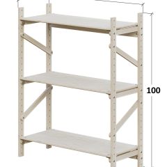 Стеллаж Конструктор Арт.С1000-1 в Покачах - pokachi.mebel24.online | фото 2