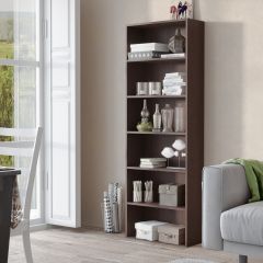 Стеллаж Лофт (Венге) в Покачах - pokachi.mebel24.online | фото