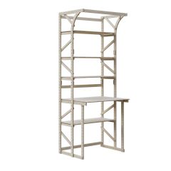 Стеллаж+стол со стойкой Конструктор Арт.СRСт2-1 в Покачах - pokachi.mebel24.online | фото