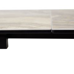 Стол IVAR 180 MARBLES KL-80 Серый мрамор, итальянская керамика, ®DISAUR в Покачах - pokachi.mebel24.online | фото 2