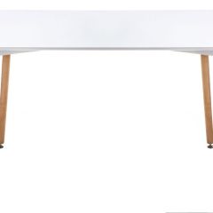 Стол деревянный Table 120 white / wood в Покачах - pokachi.mebel24.online | фото 3