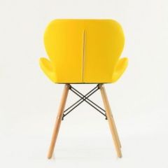 Стул Barneo N-42 Perfecto PU желтый в Покачах - pokachi.mebel24.online | фото 3
