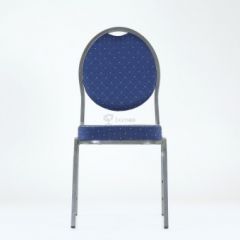 Стул Barneo S-7 банкетный (каркас серый, синяя ткань) в Покачах - pokachi.mebel24.online | фото 2