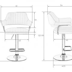 Стул барный DOBRIN CHARLY LM-5019 (красный) в Покачах - pokachi.mebel24.online | фото 2