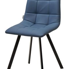 Стул CHILLI-Q SQUARE Oracul 795 Синий, экокожа PU / черный каркас, М-City в Покачах - pokachi.mebel24.online | фото