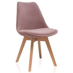 Стул деревянный Bonuss light purple / wood в Покачах - pokachi.mebel24.online | фото