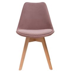 Стул деревянный Bonuss light purple / wood в Покачах - pokachi.mebel24.online | фото 2