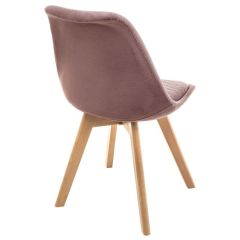 Стул деревянный Bonuss light purple / wood в Покачах - pokachi.mebel24.online | фото 3