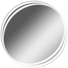 Зеркало Берг 700х700 с подсветкой Домино (GL7055Z) в Покачах - pokachi.mebel24.online | фото 1