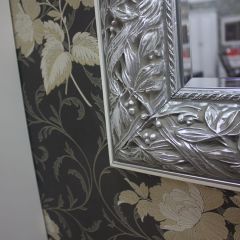 Зеркало большое Тиффани Premium черная/серебро (ТФ/02(П) в Покачах - pokachi.mebel24.online | фото 3