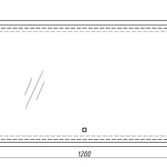 Зеркало Dream 120 alum с подсветкой Sansa (SD1025Z) в Покачах - pokachi.mebel24.online | фото 7