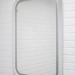 Зеркало Elis 100 white с подсветкой Sansa (SEe1045Z) в Покачах - pokachi.mebel24.online | фото 2