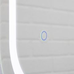 Зеркало Elis 100 white с подсветкой Sansa (SEe1045Z) в Покачах - pokachi.mebel24.online | фото 4