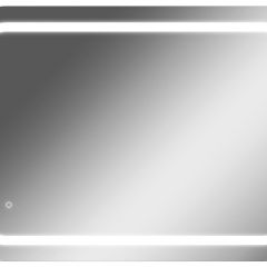 Зеркало Elis 100 white с подсветкой Sansa (SEe1045Z) в Покачах - pokachi.mebel24.online | фото