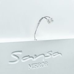 Зеркало Gia 75 white с подсветкой Sansa (SGa1044Z) в Покачах - pokachi.mebel24.online | фото 5