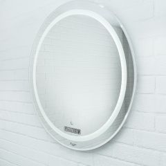 Зеркало Gia 75 white с подсветкой Sansa (SGa1044Z) в Покачах - pokachi.mebel24.online | фото 2