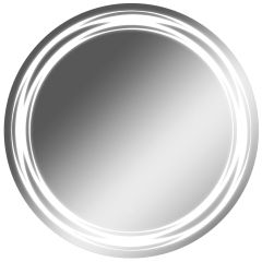 Зеркало Каир 700х700 с подсветкой Домино (GL7027Z) в Покачах - pokachi.mebel24.online | фото