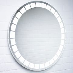 Зеркало Маскат 700х700 с подсветкой Домино (GL7057Z) в Покачах - pokachi.mebel24.online | фото 3