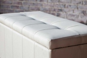 Банкетка-сундук Лонг светло-бежевая  в Покачах - pokachi.mebel24.online | фото 2