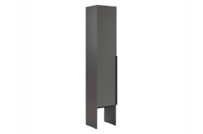 БАСКО Прихожая К3 (графит) в Покачах - pokachi.mebel24.online | фото 4