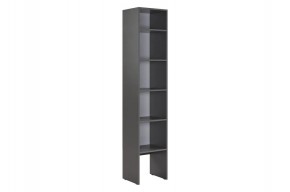 БАСКО Прихожая К3 (графит) в Покачах - pokachi.mebel24.online | фото 6
