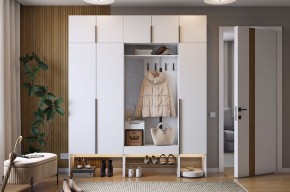 БАСКО Прихожая К7 (белое дерево) в Покачах - pokachi.mebel24.online | фото 13