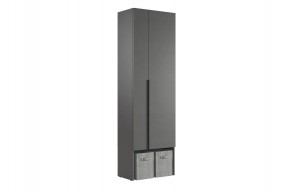 БАСКО Прихожая К8 (графит) в Покачах - pokachi.mebel24.online | фото 2