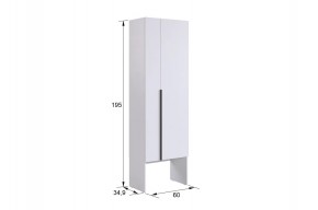 БАСКО Прихожая К8 (графит) в Покачах - pokachi.mebel24.online | фото 3