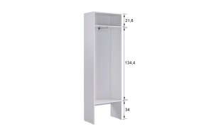 БАСКО Прихожая К8 (графит) в Покачах - pokachi.mebel24.online | фото 4