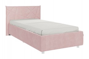 БЕСТ Кровать с основанием 900 (нежно-розовый) в Покачах - pokachi.mebel24.online | фото