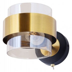 Бра Arte Lamp Carlo A8205AP-1BK в Покачах - pokachi.mebel24.online | фото
