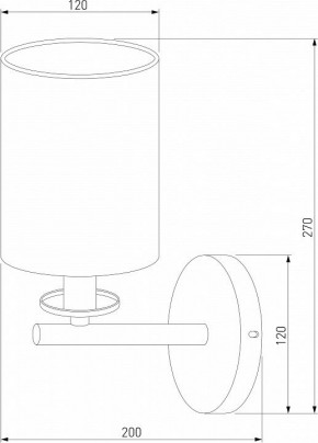 Бра Eurosvet Caprera 60146/1 латунь в Покачах - pokachi.mebel24.online | фото 3