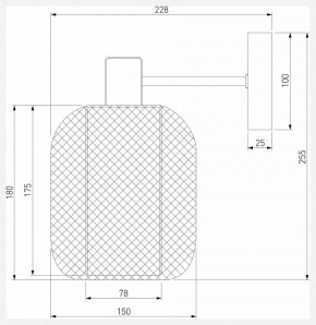 Бра Eurosvet Voile 30192/1 золото в Покачах - pokachi.mebel24.online | фото 4