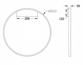 Бра Maytoni Rim MOD058WL-L50BS4K в Покачах - pokachi.mebel24.online | фото 3