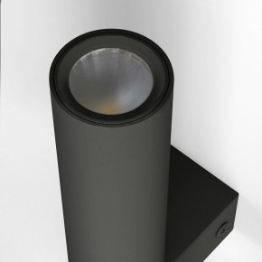 Бра с подсветкой Eurosvet Pitch 40020/1 LED черный/латунь в Покачах - pokachi.mebel24.online | фото 4