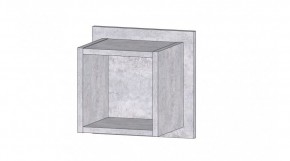 ДАЛЛАС Полка квадрат (цемент светлый) в Покачах - pokachi.mebel24.online | фото