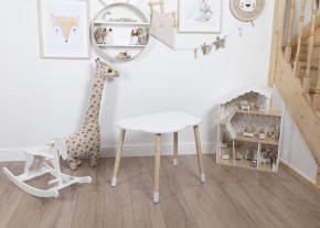 Детский стол Rolti Baby «Облачко»  (белый/береза, массив березы/мдф) в Покачах - pokachi.mebel24.online | фото