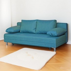 Диван-кровать Комфорт без подлокотников (4 подушки) BALTIC AZURE в Покачах - pokachi.mebel24.online | фото