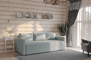 Диван-кровать Вало мятно-серый, ткань рогожка в Покачах - pokachi.mebel24.online | фото 2