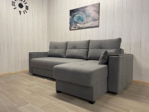 Диван угловой Комфорт-3 (НПБ+МДФ) велюр Galaxy Lite 26 в Покачах - pokachi.mebel24.online | фото 2