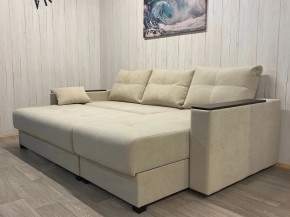 Диван угловой Комфорт-3 (НПБ+МДФ) велюр Luma 01 в Покачах - pokachi.mebel24.online | фото 4