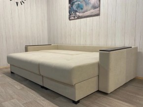 Диван угловой Комфорт-3 (НПБ+МДФ) велюр Luma 01 в Покачах - pokachi.mebel24.online | фото 5
