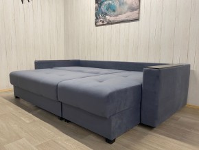 Диван угловой Комфорт-3 (НПБ+МДФ) велюр Monaco 13 в Покачах - pokachi.mebel24.online | фото 4