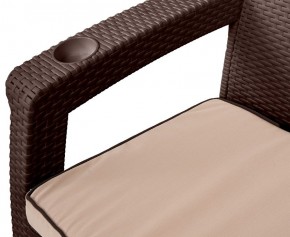 Диван Yalta Premium Sofa 2 Set (Ялта) шоколадный (+подушки под спину) в Покачах - pokachi.mebel24.online | фото 3