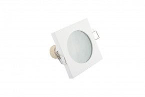 DK3014-WH Встраиваемый светильник влагозащ., IP 44, 50 Вт, GU10, белый, алюминий в Покачах - pokachi.mebel24.online | фото 4