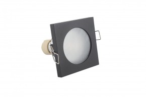 DK3015-BK Встраиваемый светильник влагозащ., IP 44, 50 Вт, GU10, черный, алюминий в Покачах - pokachi.mebel24.online | фото 4