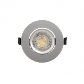 DK3020-CM Встраиваемый светильник, IP 20, 10 Вт, GU5.3, LED, серый, пластик в Покачах - pokachi.mebel24.online | фото 1