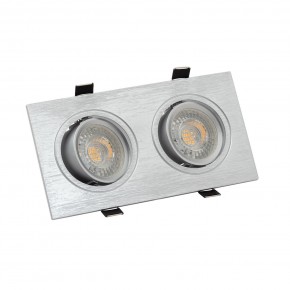 DK3022-CM Встраиваемый светильник, IP 20, 10 Вт, GU5.3, LED, серый, пластик в Покачах - pokachi.mebel24.online | фото 1