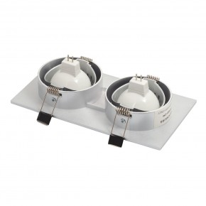 DK3022-CM Встраиваемый светильник, IP 20, 10 Вт, GU5.3, LED, серый, пластик в Покачах - pokachi.mebel24.online | фото 4