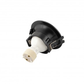 DK3024-BK Встраиваемый светильник, IP 20, 10 Вт, GU5.3, LED, черный, пластик в Покачах - pokachi.mebel24.online | фото 5